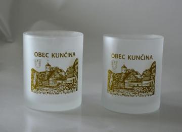 Skleněné hrnky s logem ÷ 16 | Obec Kunčina