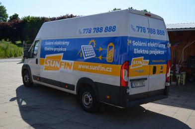 eklamní polep vozidla ÷ 12 | SunFIN